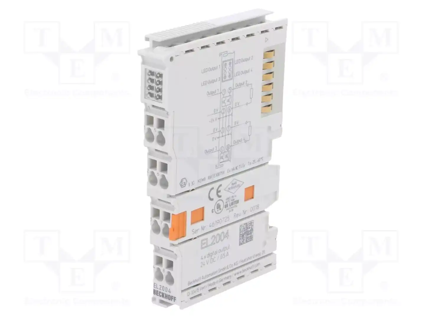 Beckhoff Automation EL2004 — Системы и модули ввода/вывода (I/O)