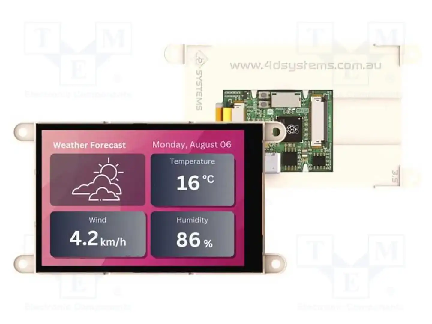 4D Systems GEN4-RP2350-35CT — Интеллигентные дисплеи