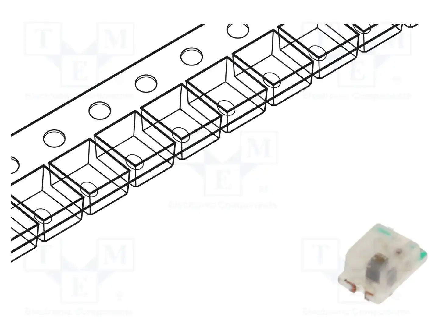 OPTOSUPPLY OSRB0805C1S — Специальные диоды LED – для спецэффектов