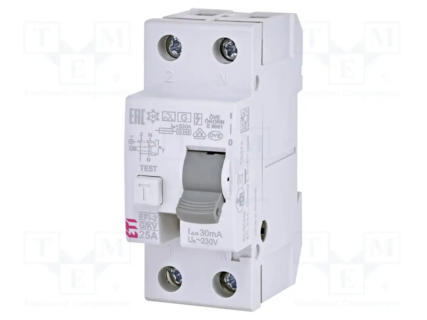 ETI POLAM EFI-2 A G/KV 25/0.03 — Дифференциальные выключатели