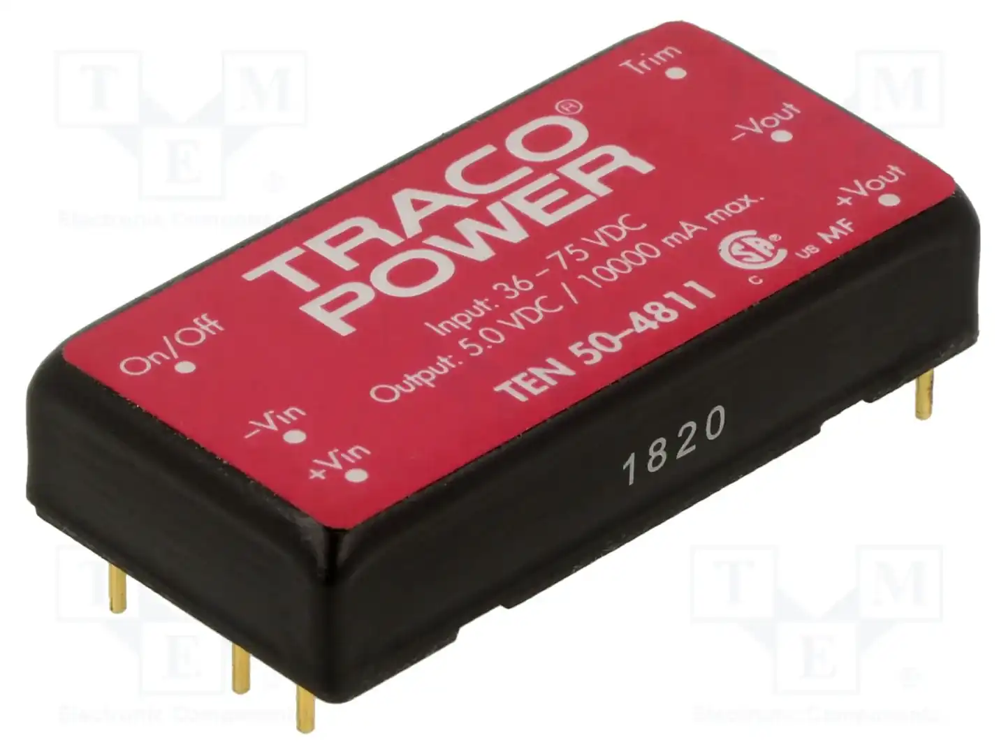 TRACO POWER TEN 50-4811 — Преобразователи DC/DC