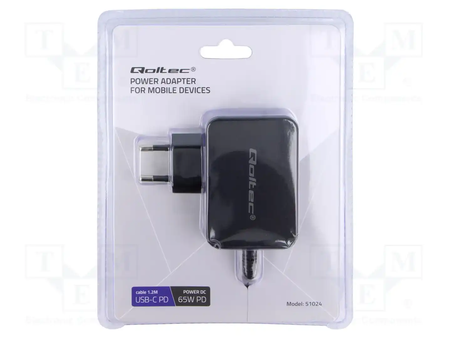 QOLTEC 51024 — Штекерные блоки питания