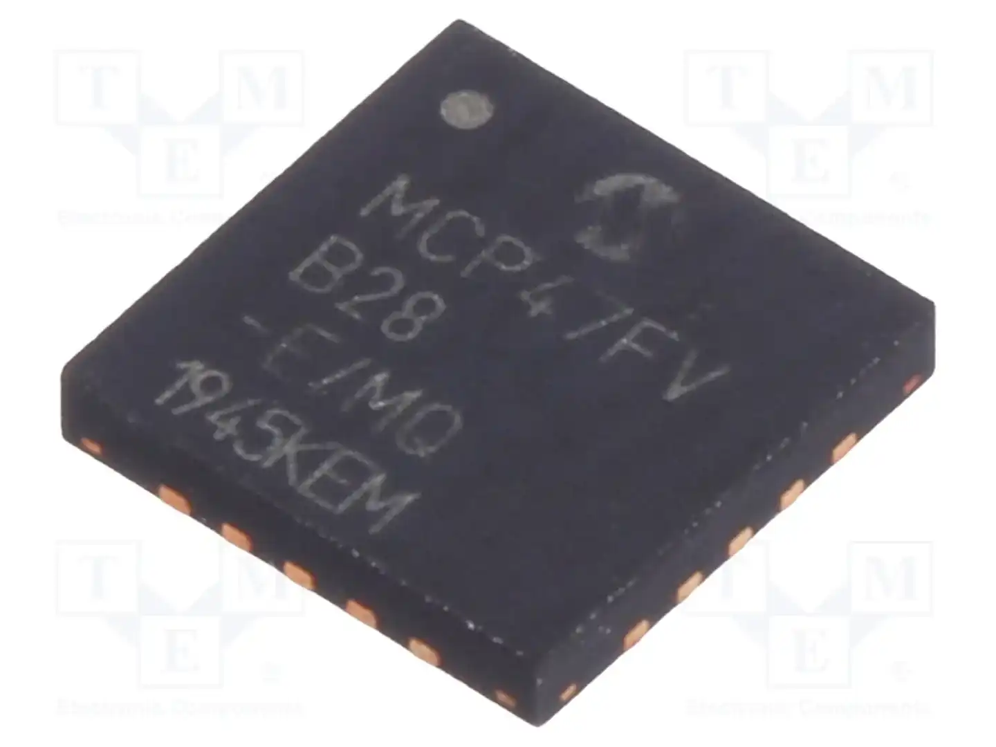 Microchip Technology MCP47FVB28-E/MQ — Преобразователи D/A - микросхемы
