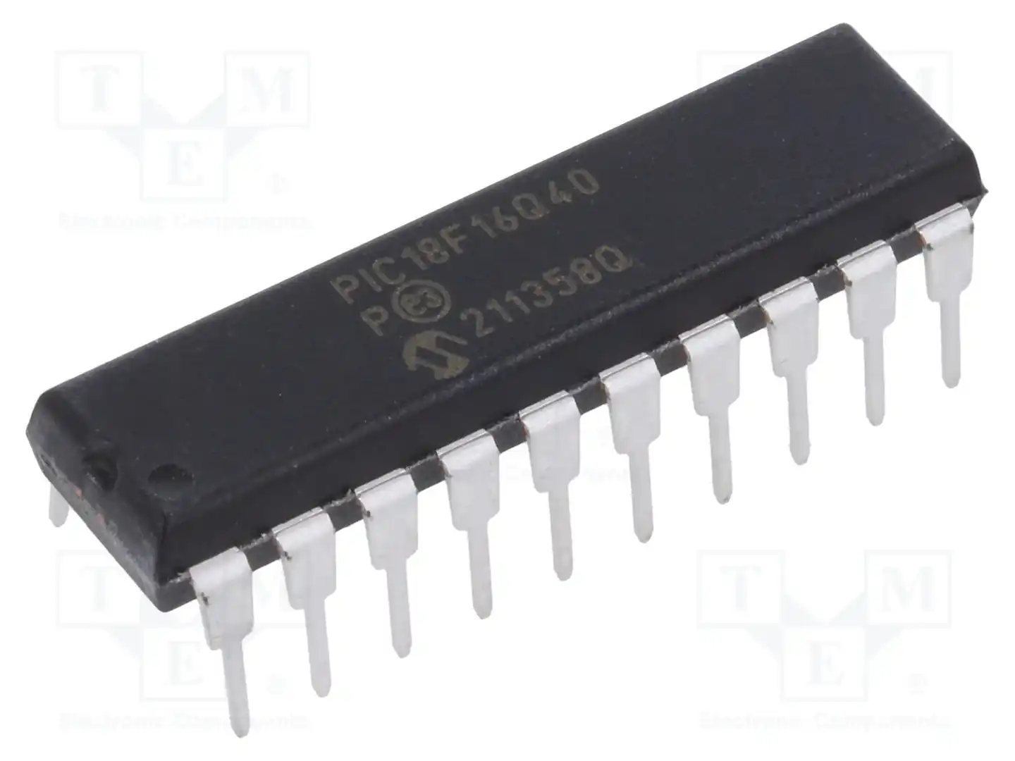Microchip Technology PIC18F16Q40-I/P — Линейка PIC 8-bit