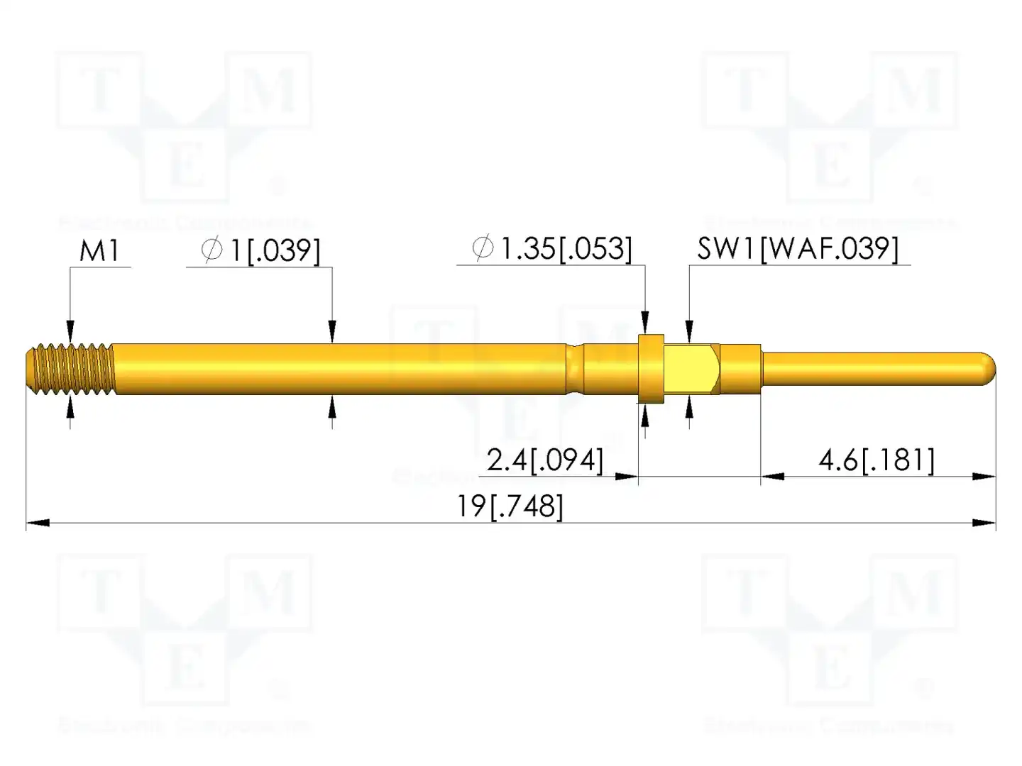 INGUN GKS-001 305 065 A 1002 M — Измерительные щупы