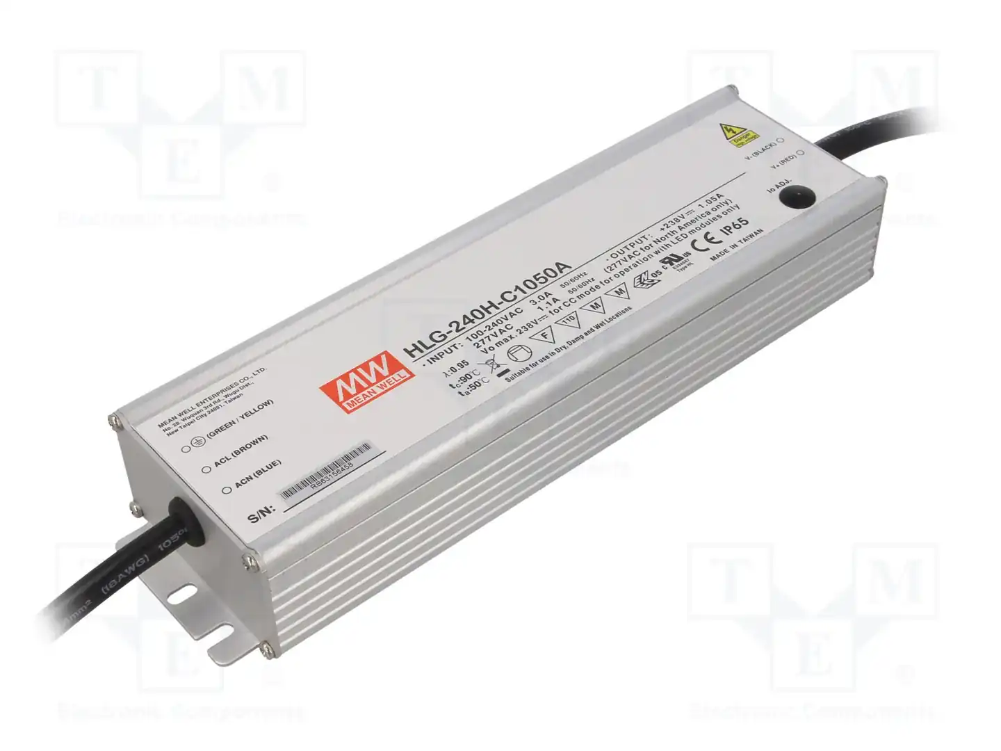 MEAN WELL HLG-240H-C1050A — Блоки питания для LED