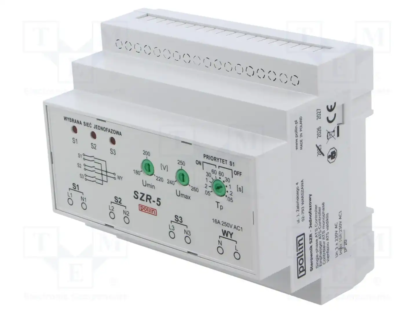 POLLIN SZR-5 — Контрольные реле