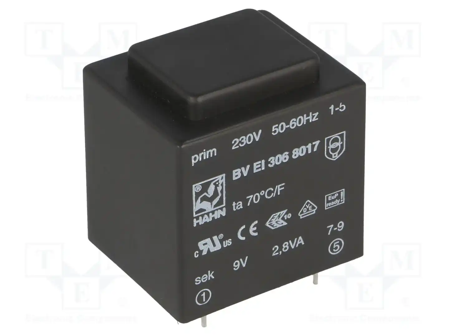 HAHN BV EI 306 8017 — Трансформаторы PCB
