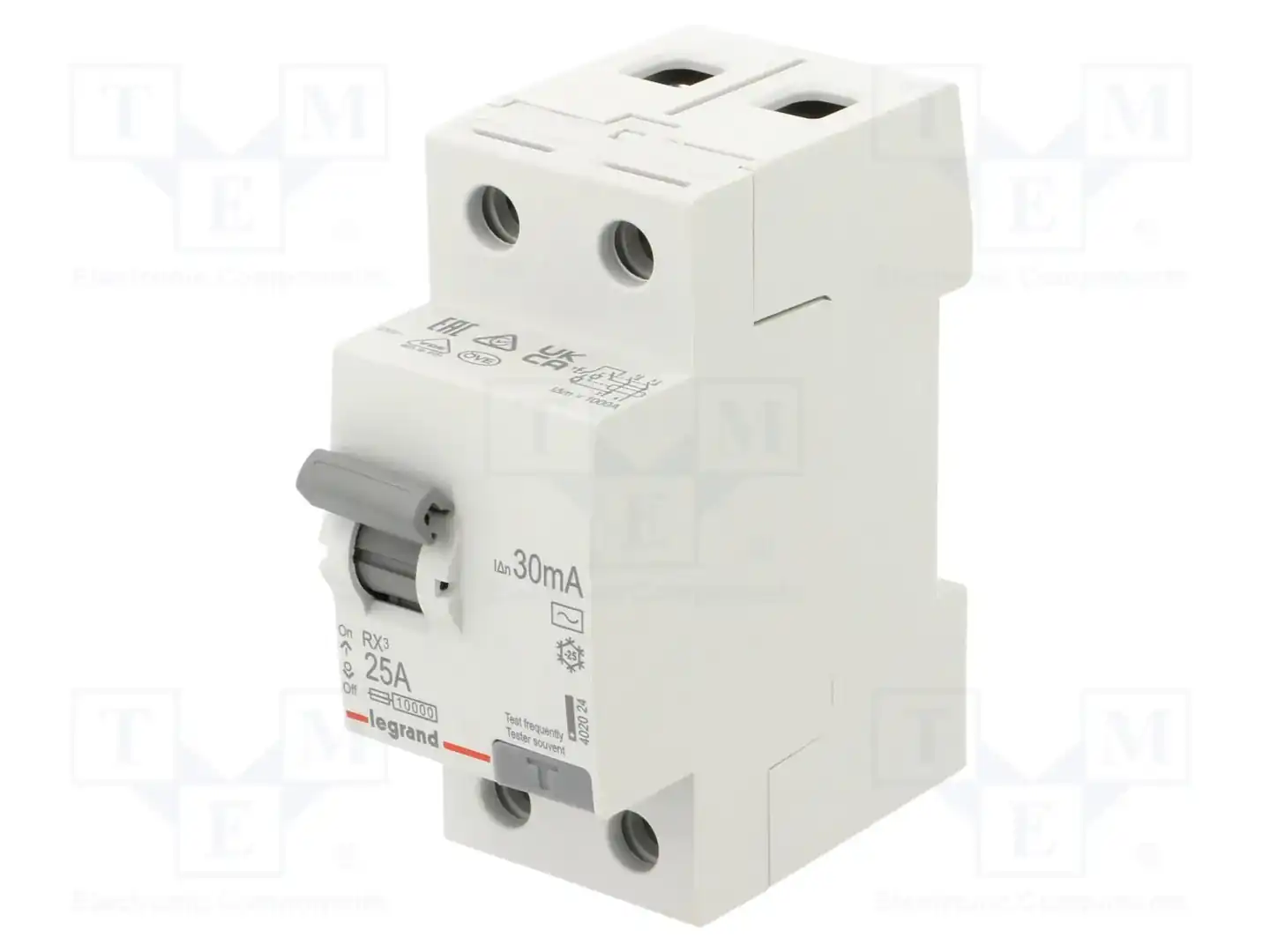 LEGRAND RX3 2P 25A 30MA TYP AC — Дифференциальные выключатели