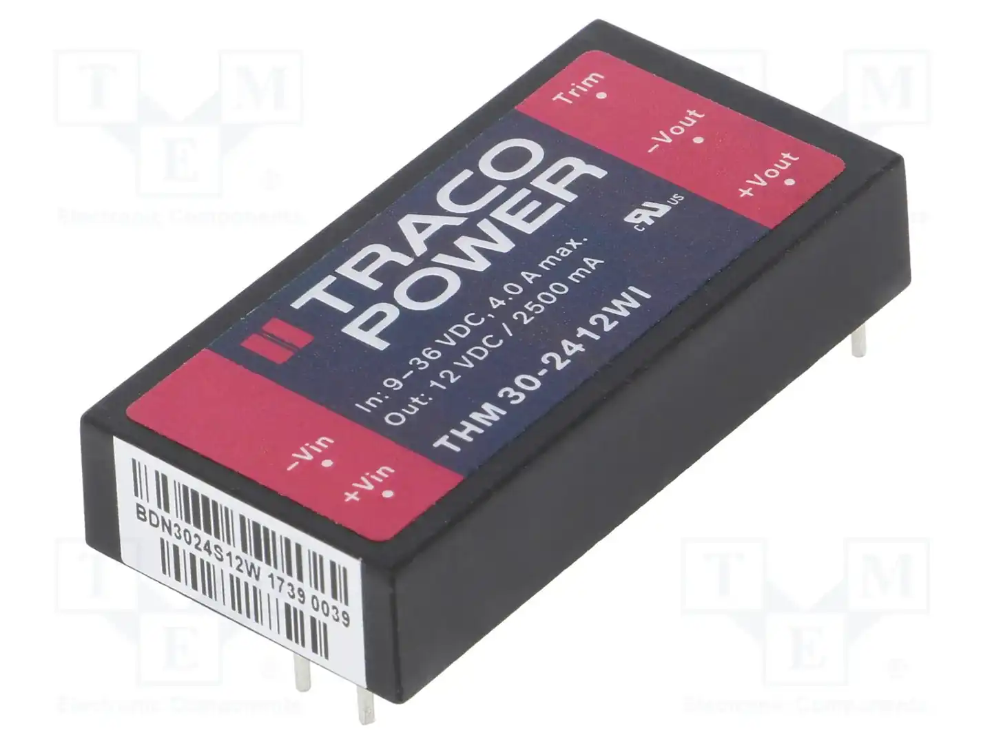 TRACO POWER THM 30-2412WI — Преобразователи DC/DC