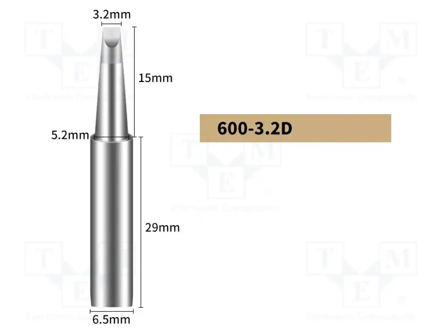 BAKON 600-3.2D — Жала паяльников