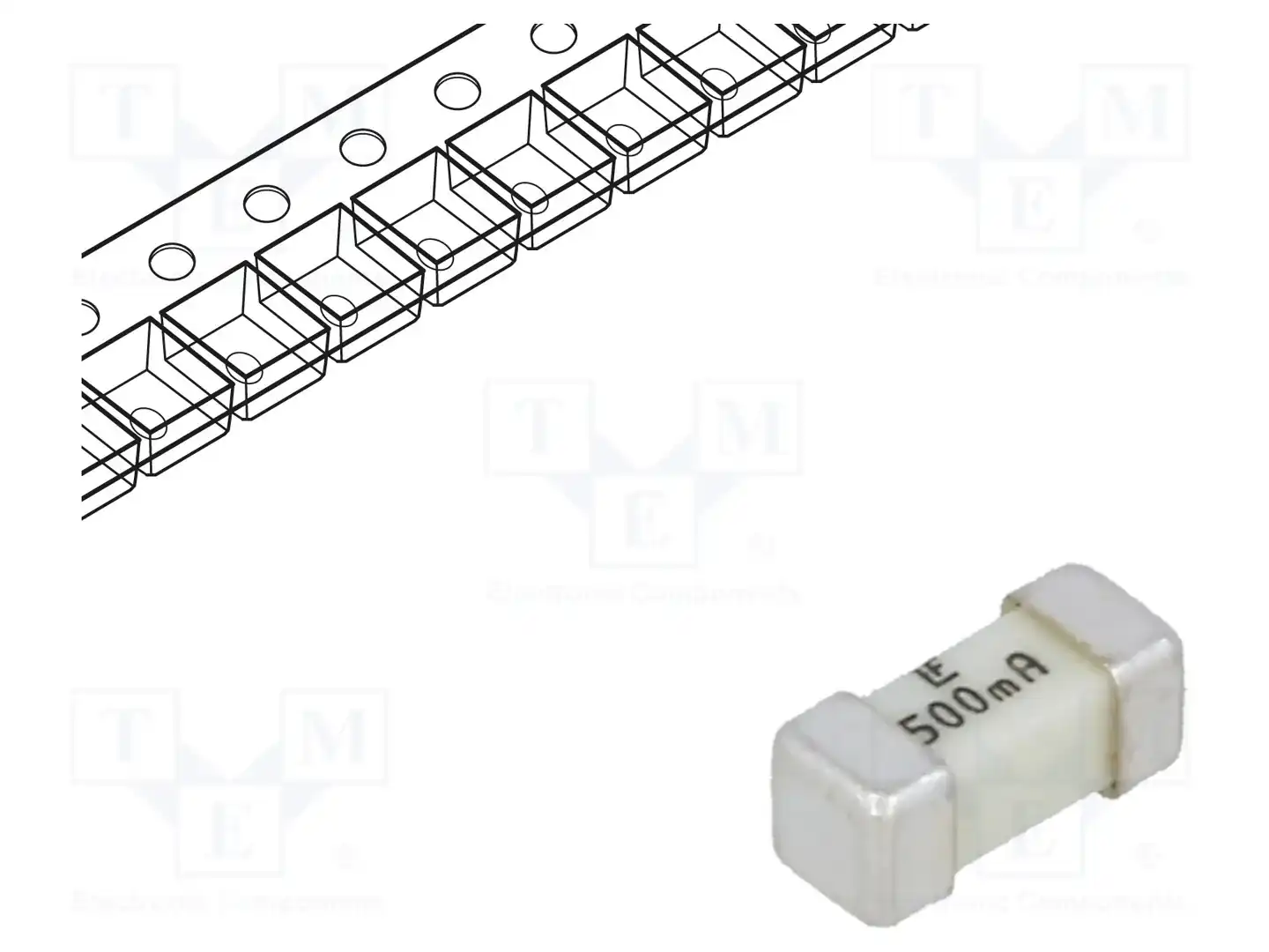LITTELFUSE 0453.500MR — Предохранители SMD 2410 сверхбыстрые