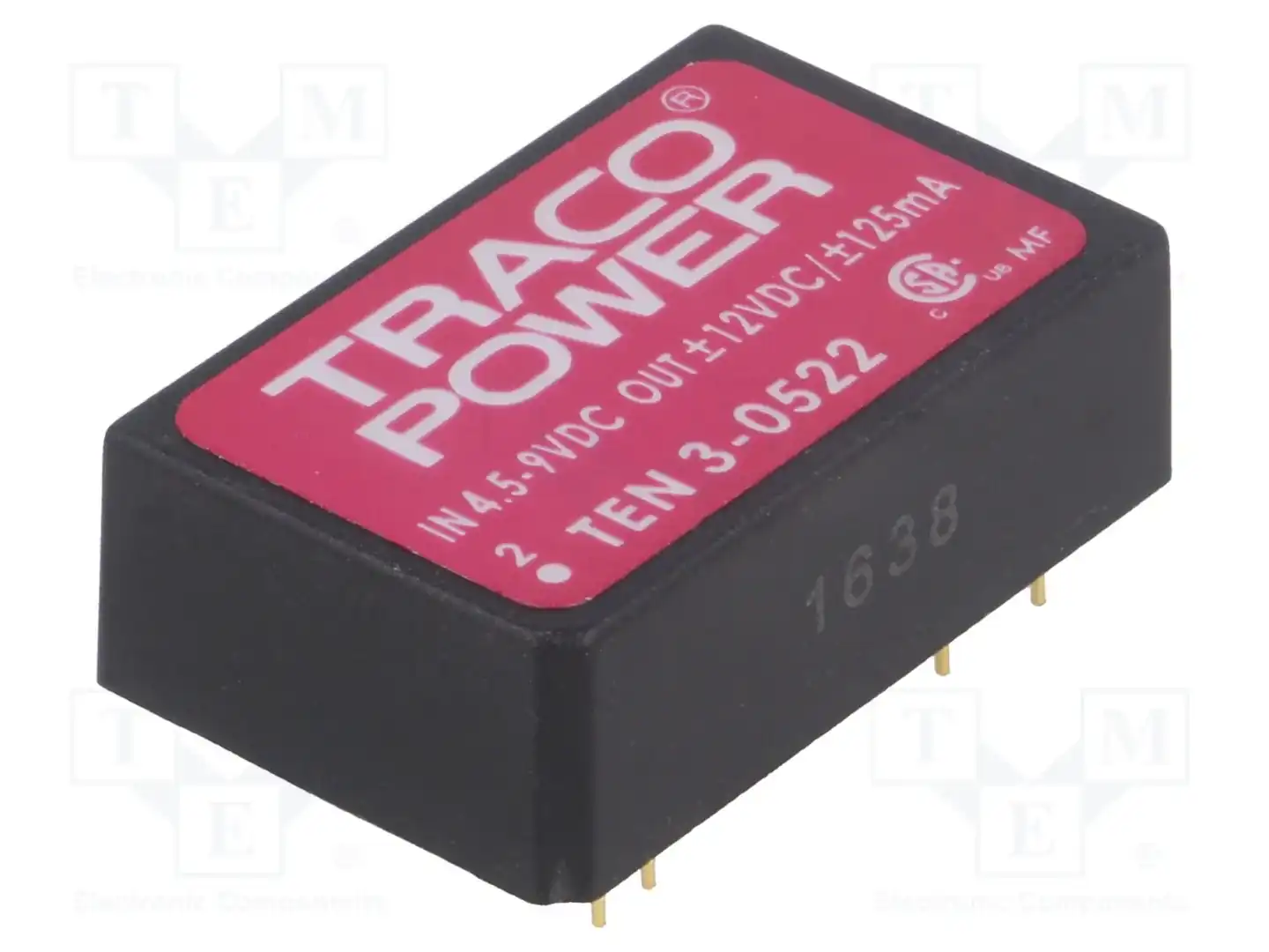 TRACO POWER TEN 3-0522 — Преобразователи DC/DC