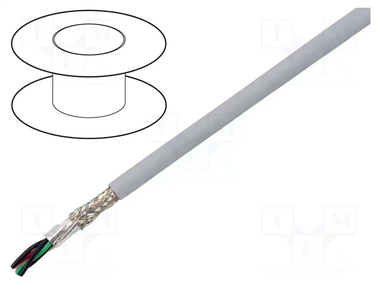 ALPHA WIRE 78353 SL001 — Провода многожильные экранированные