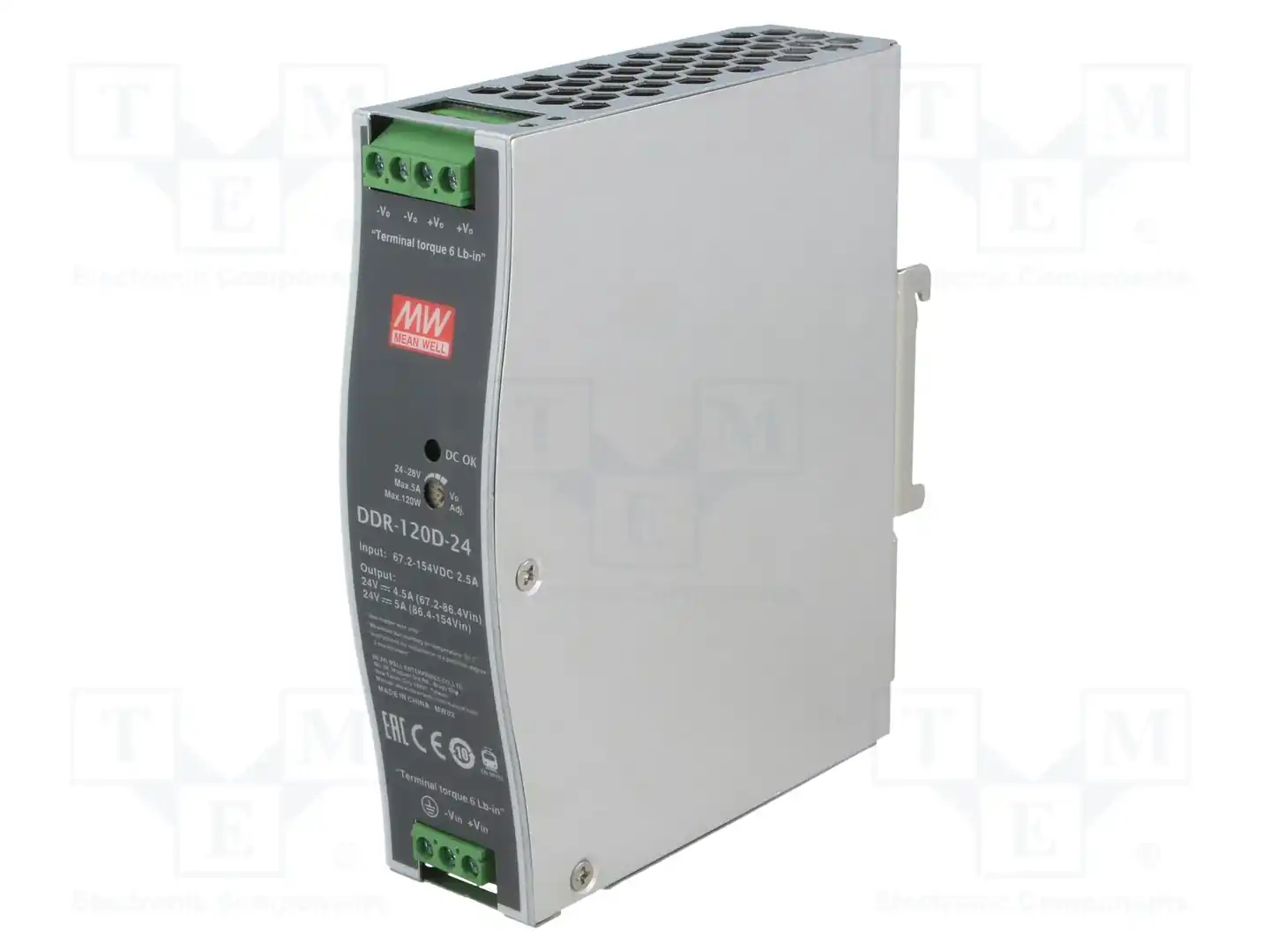 MEAN WELL DDR-120D-24 — Преобразователи DC/DC