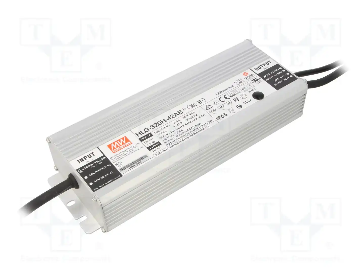 MEAN WELL HLG-320H-42AB — Блоки питания для LED