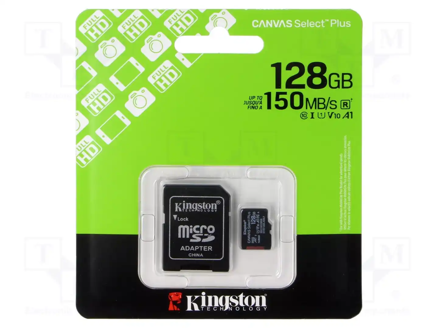 KINGSTON TECHNOLOGY SDCS3/128GB — Карты памяти