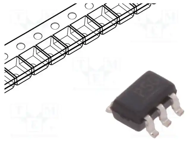 Microchip Technology MIC94062YC6-TR — Выключатели - микросхемы