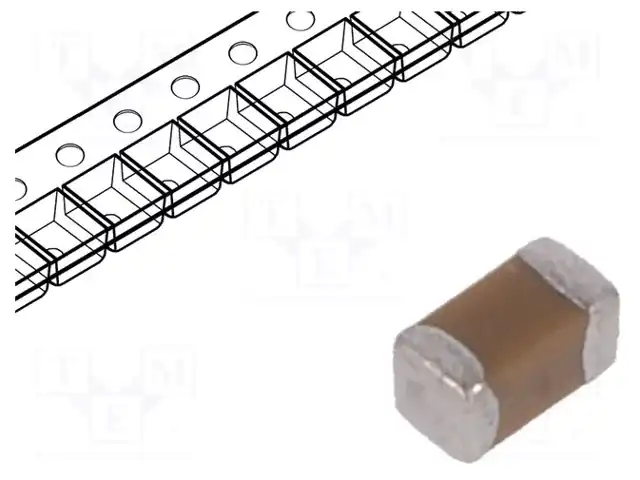 KEMET C0402C104K4RACAUTO — Конденсаторы MLCC SMD