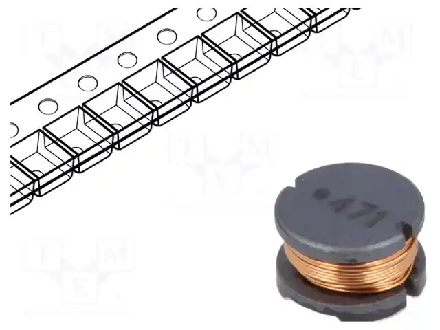 BOURNS SDR0805-471KL — Дроссели