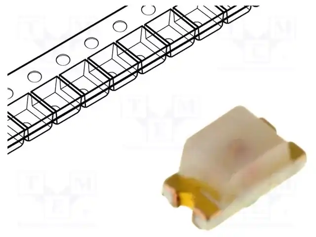 BROADCOM (AVAGO) HSMY-C190 — Светодиоды SMD цветные