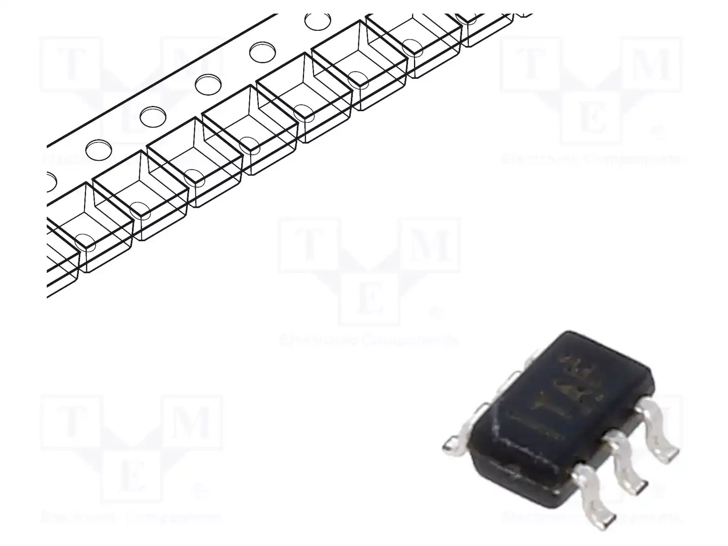 Texas Instruments SN74LVC1T45DCKR — Микросхемы - интерфейсы осталь