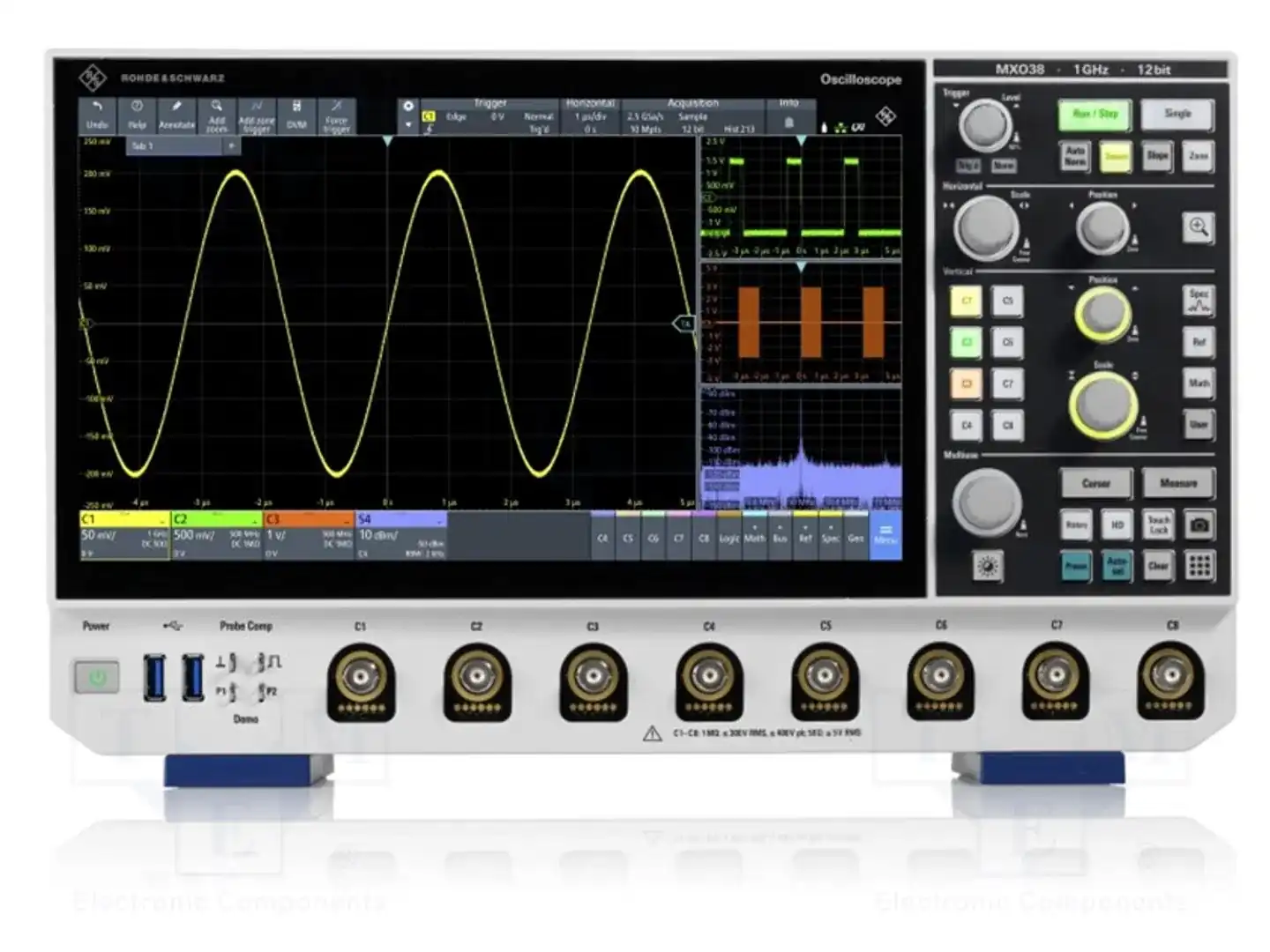 ROHDE & SCHWARZ MXO38-350 — Осциллоскопы цифровые