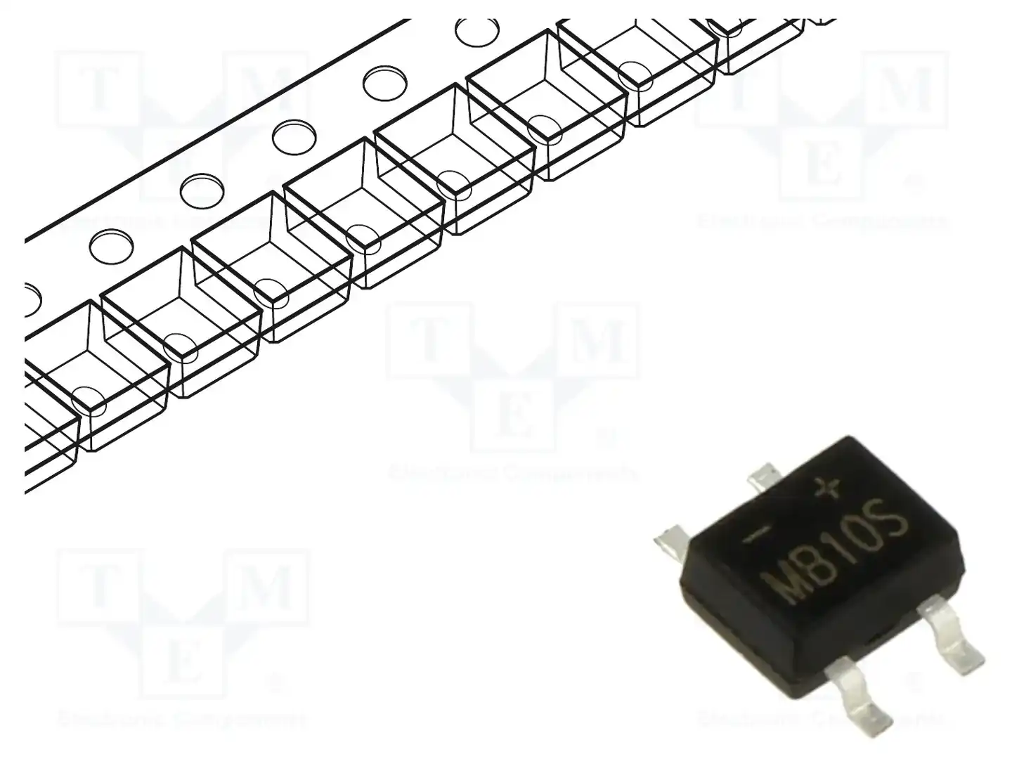 AKYGA SEMI AKS0010 — Однофазные мосты диодные SMD/THT