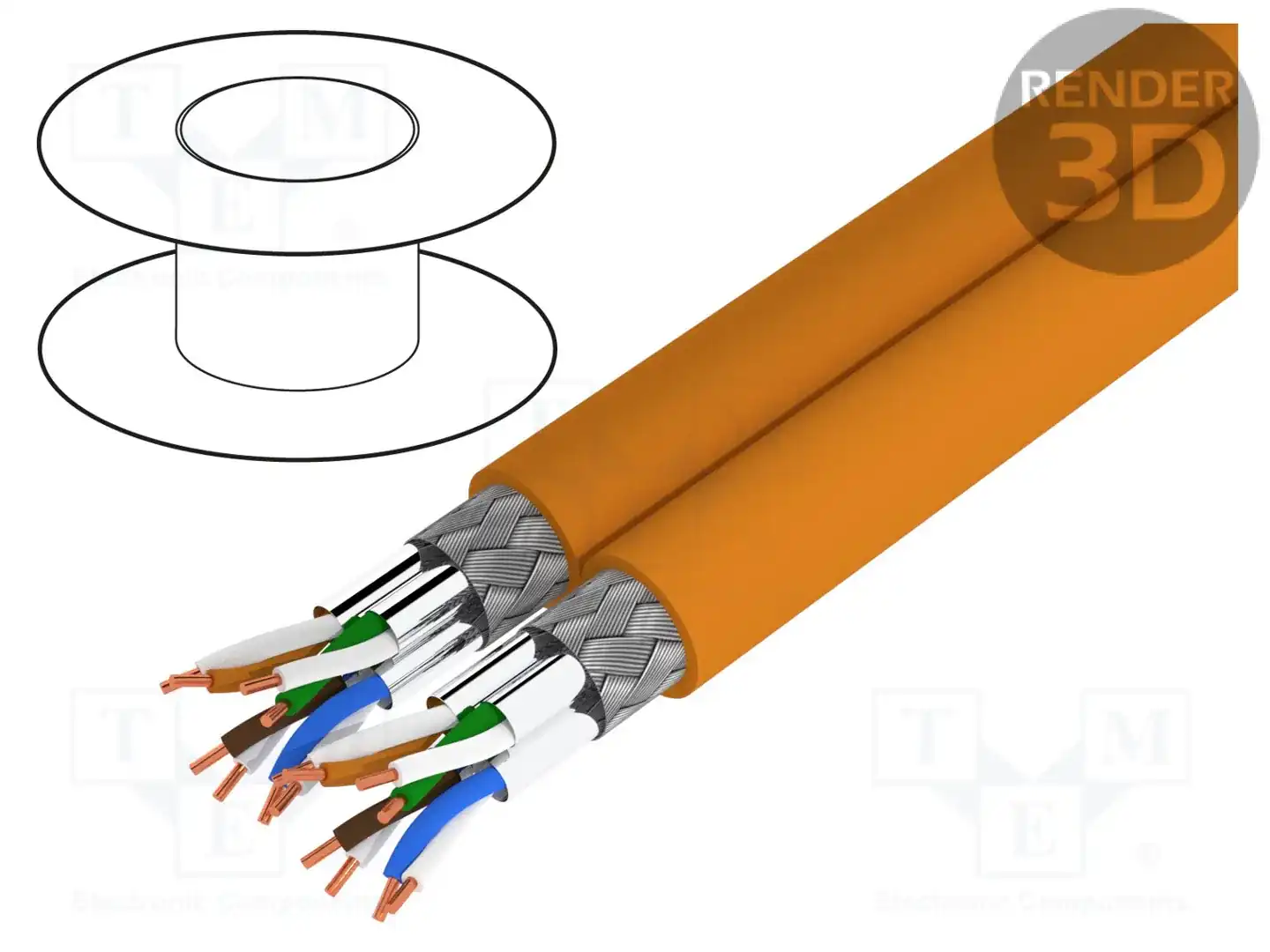 LOGILINK CQ5100D — Провода промышленные Ethernet