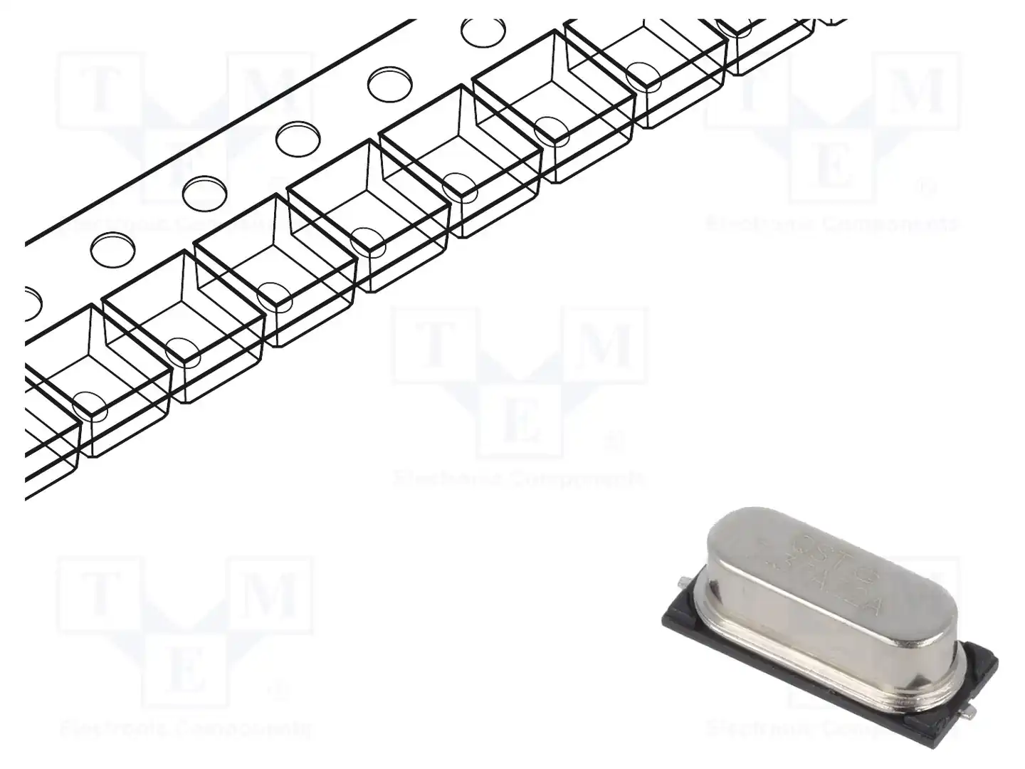 QST QT49S-7.3728MAHJ-T — Резонаторы и генераторы