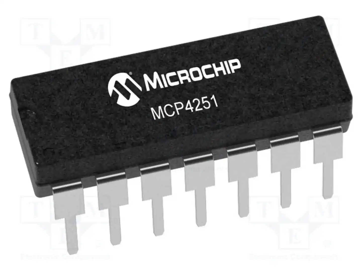 Microchip Technology MCP4251-104E/P — Потенциометры цифровые