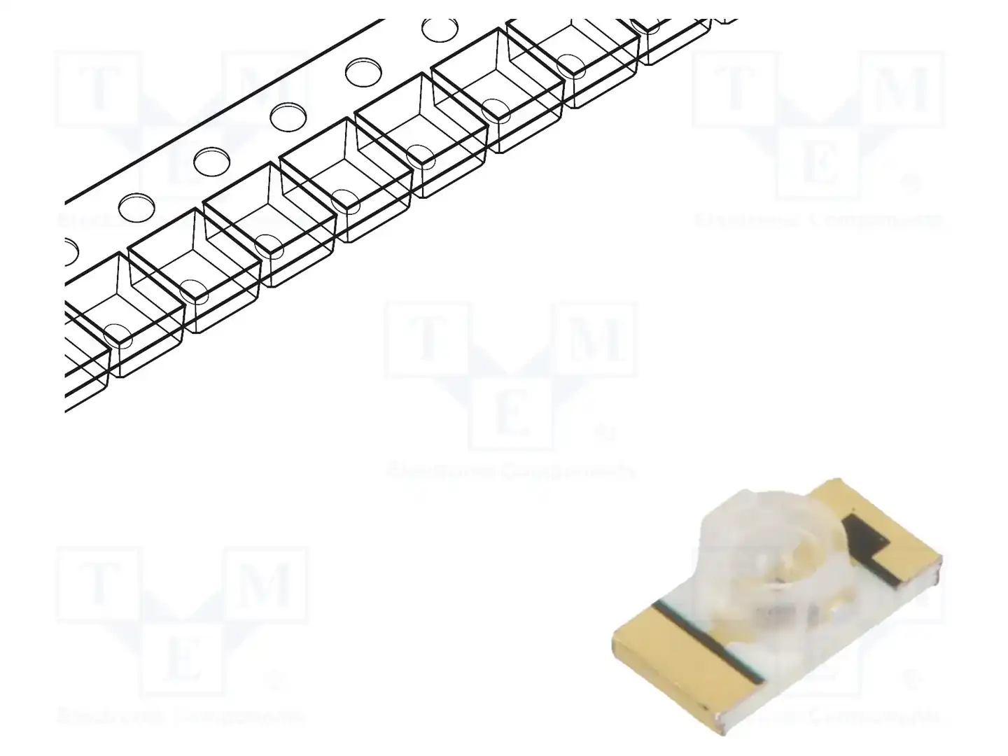 EVERLIGHT 25-21/R6C-BR2S2B/2A — Светодиоды SMD цветные