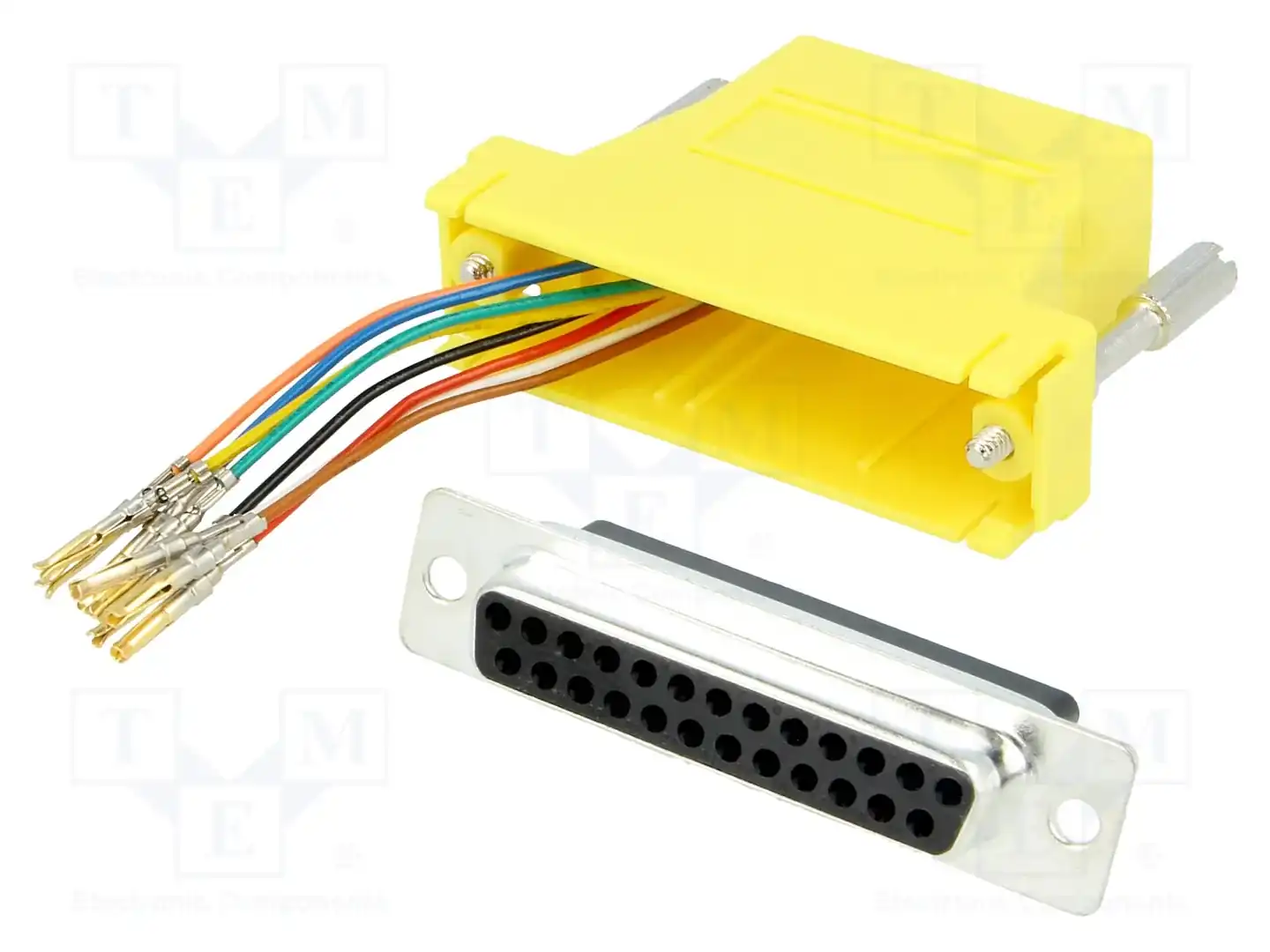 MH CONNECTORS DA25-SMJ8-Y-K — Адаптеры D-Sub