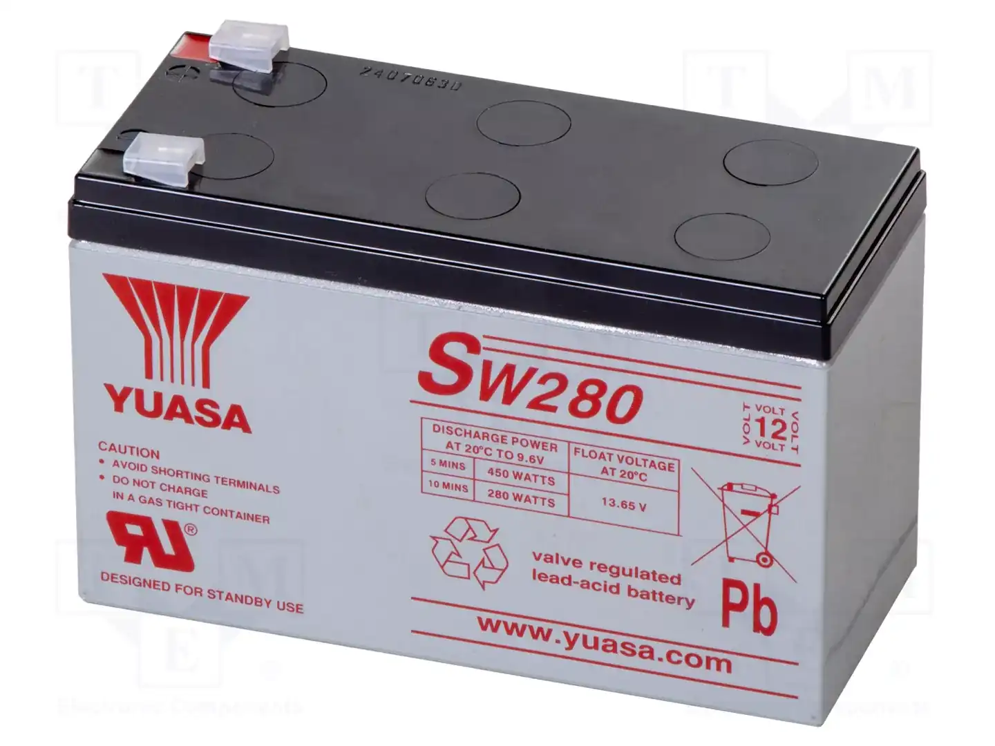 YUASA SW280 — Аккумуляторы кислотные
