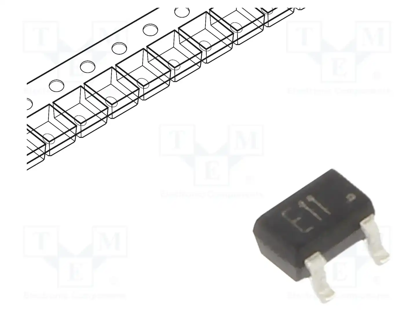 YANGJIE TECHNOLOGY DTA113ZUA — Транзисторы PNP SMD