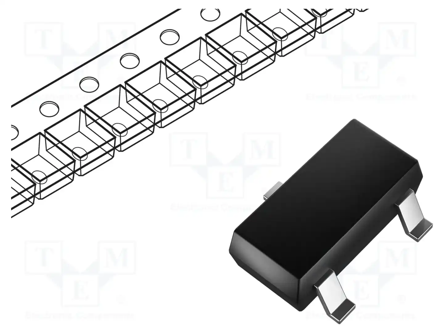 Texas Instruments TL431AQDBZR — Источники напряжения отнесения-микросх