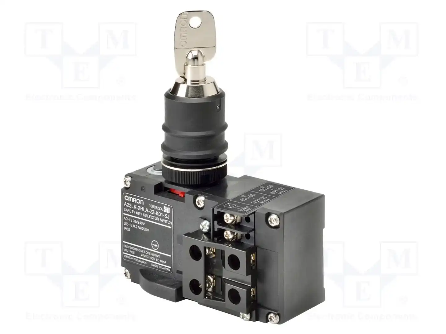 OMRON A22LK-2RLB-22-K01-SJ — Переключатели панельные стандартные 22мм