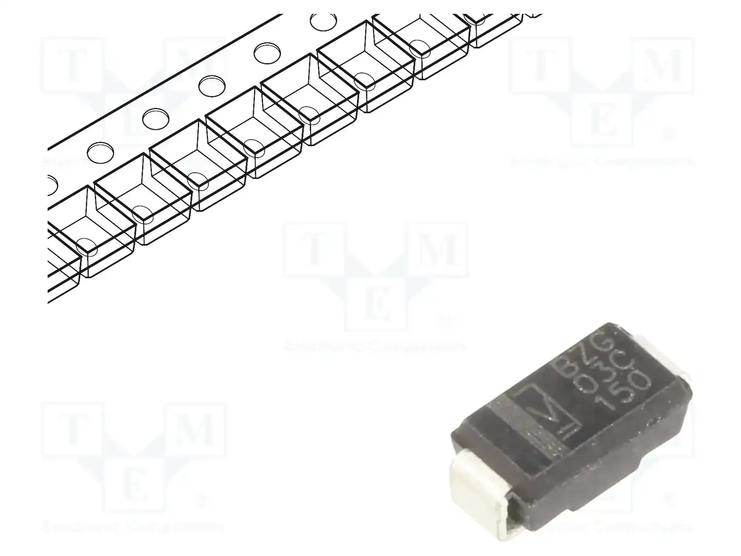 VISHAY BZG03C150-M3-08 — Стабилитроны SMD