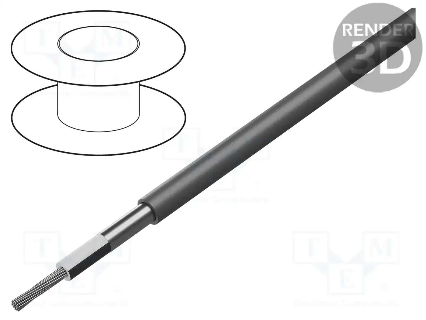 ALPHA WIRE 5481C SL005 — Провода многожильные экранированные
