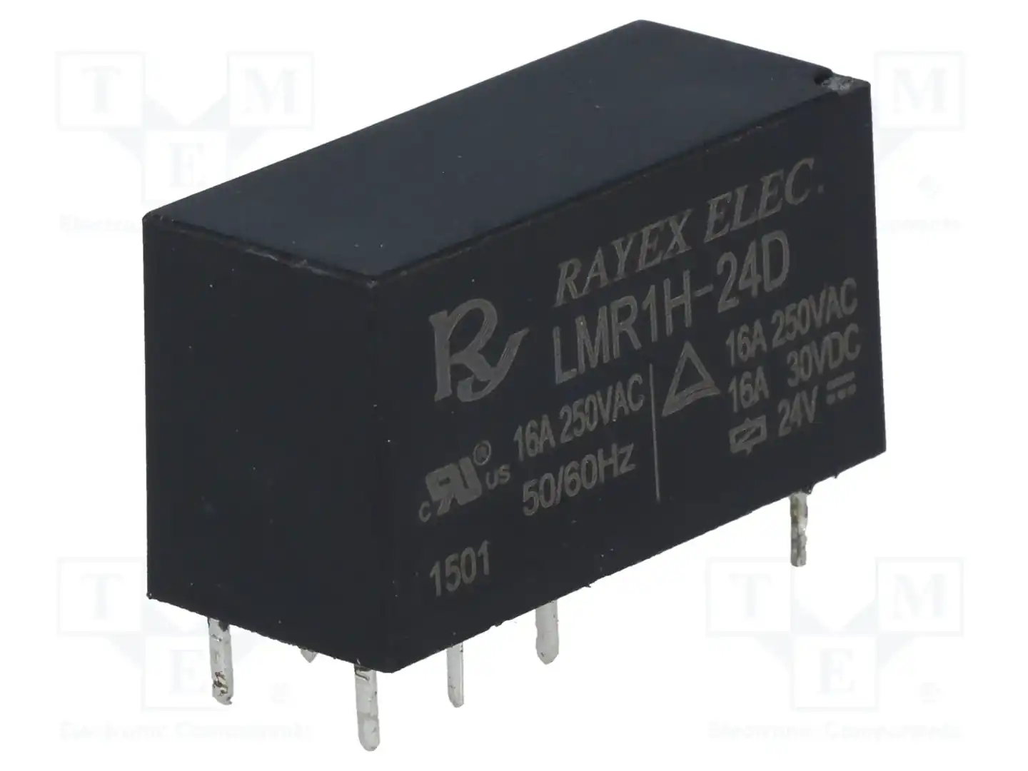 Recoy/RAYEX ELECTRONICS LMR1H-24D — Реле электромагн. миниатюрные