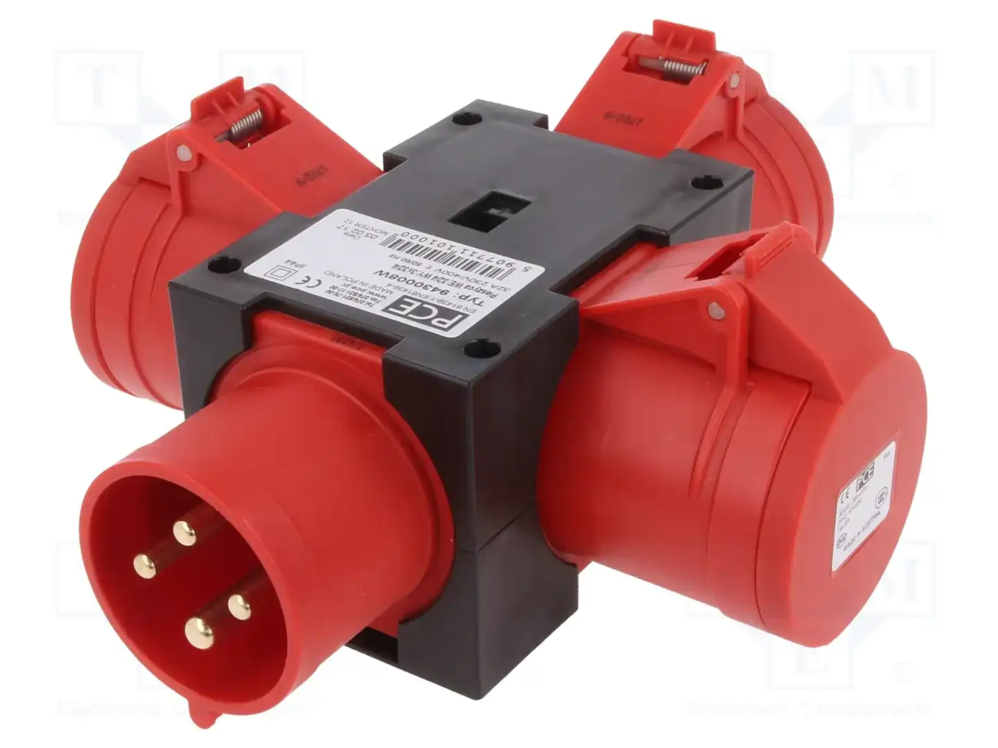 PCE 9430008W — Многофазные разъемы IEC 60309
