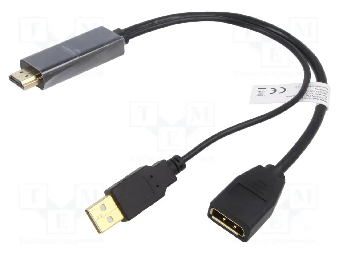DIGITUS AK-330101-002-S — Кабели и адаптеры HDMI, DVI, DisplayPort
