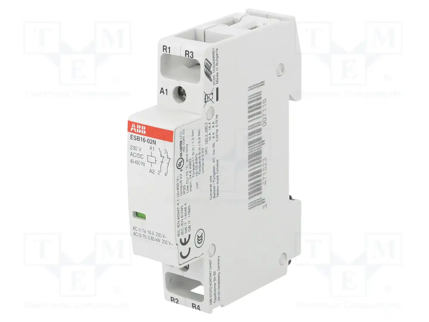 ABB 1SBE111111R0602 — Контакторы - установочные модульные