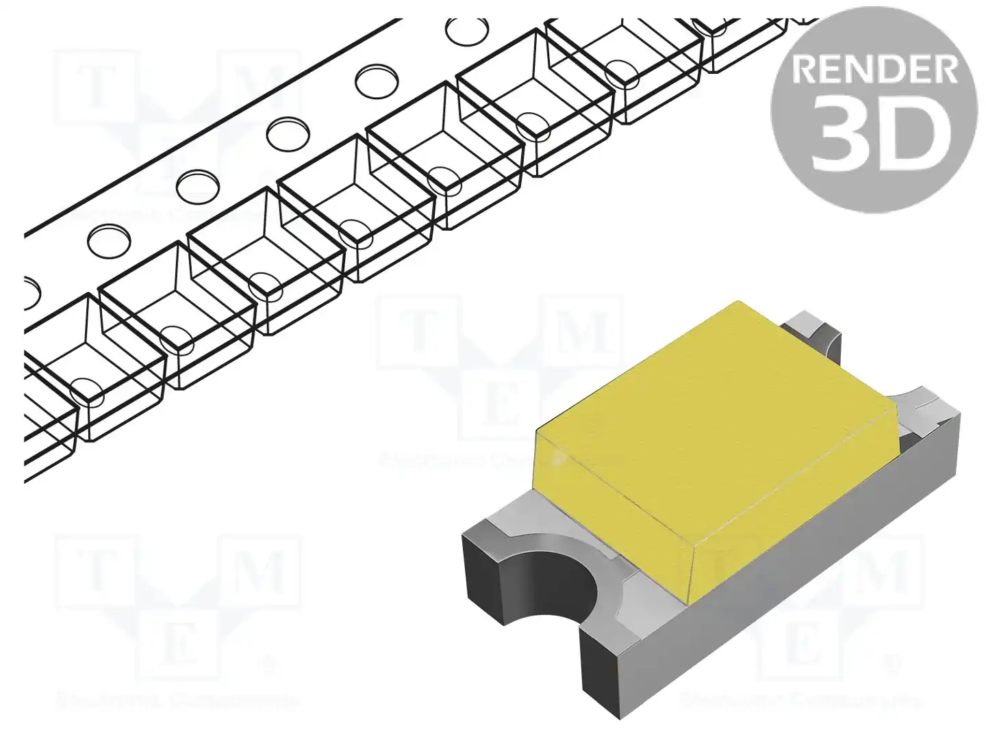 OPTOSUPPLY OSGS0805C1E (TYPE B) — Специальные диоды LED – для спецэффектов