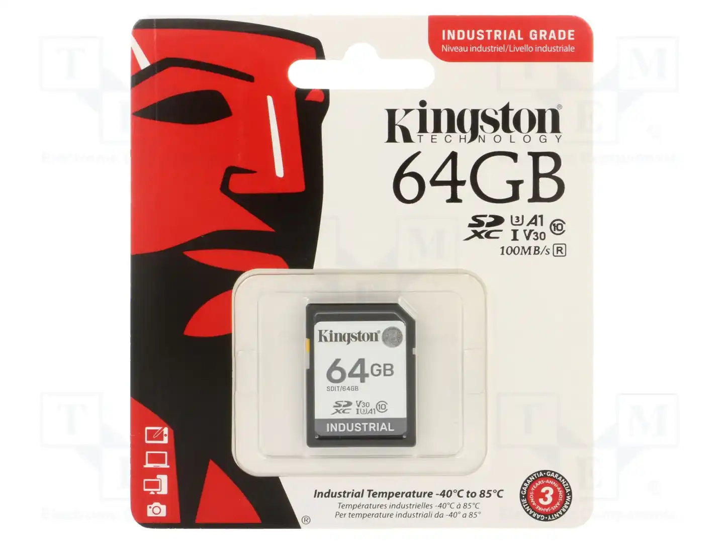 KINGSTON TECHNOLOGY SDIT/64GB — Карты памяти