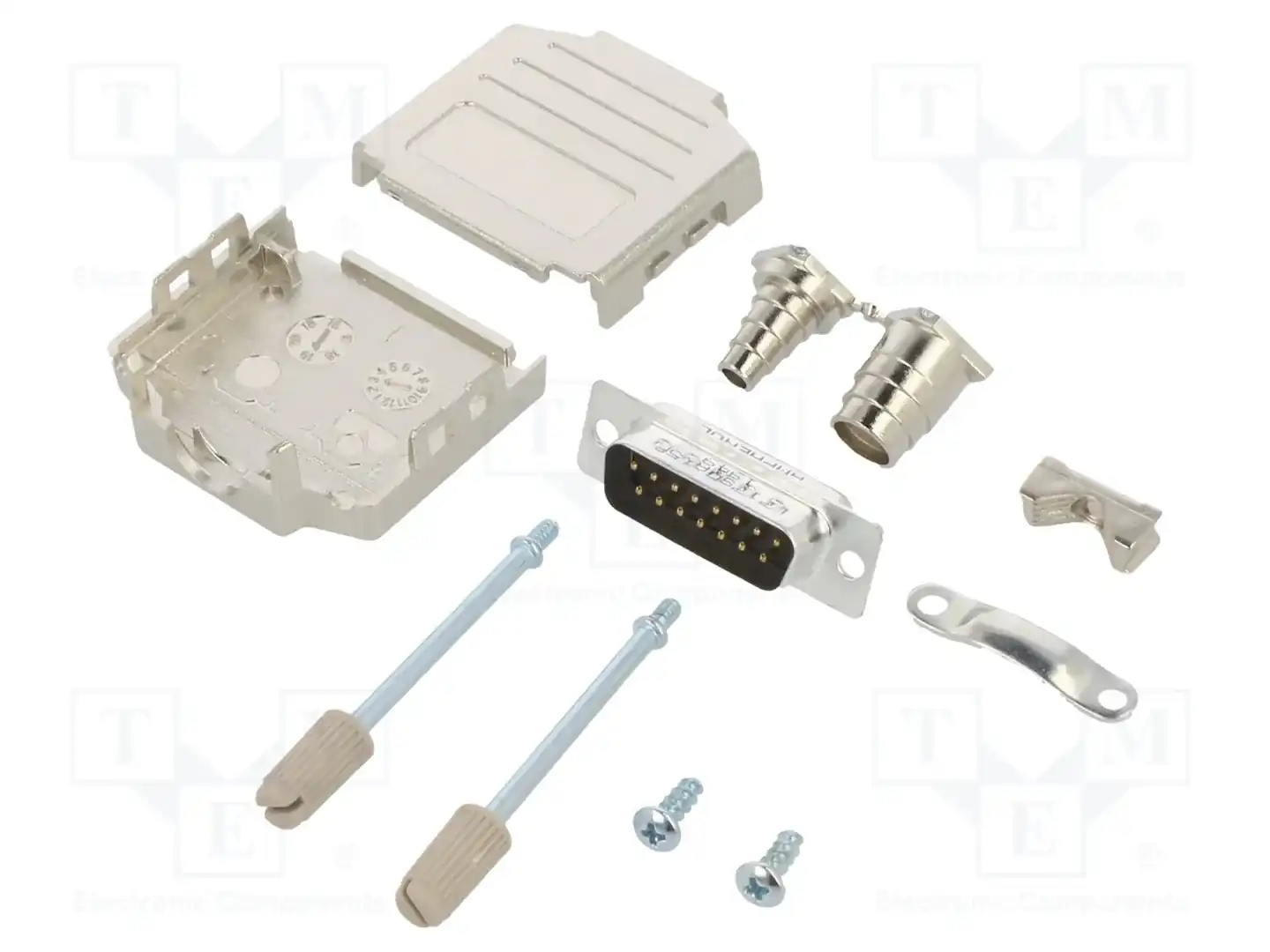 AMPHENOL COMMUNICATIONS SOLUTIONS L17DPPK15-M+L717SDA15P — Комплектные штекеры D-Sub