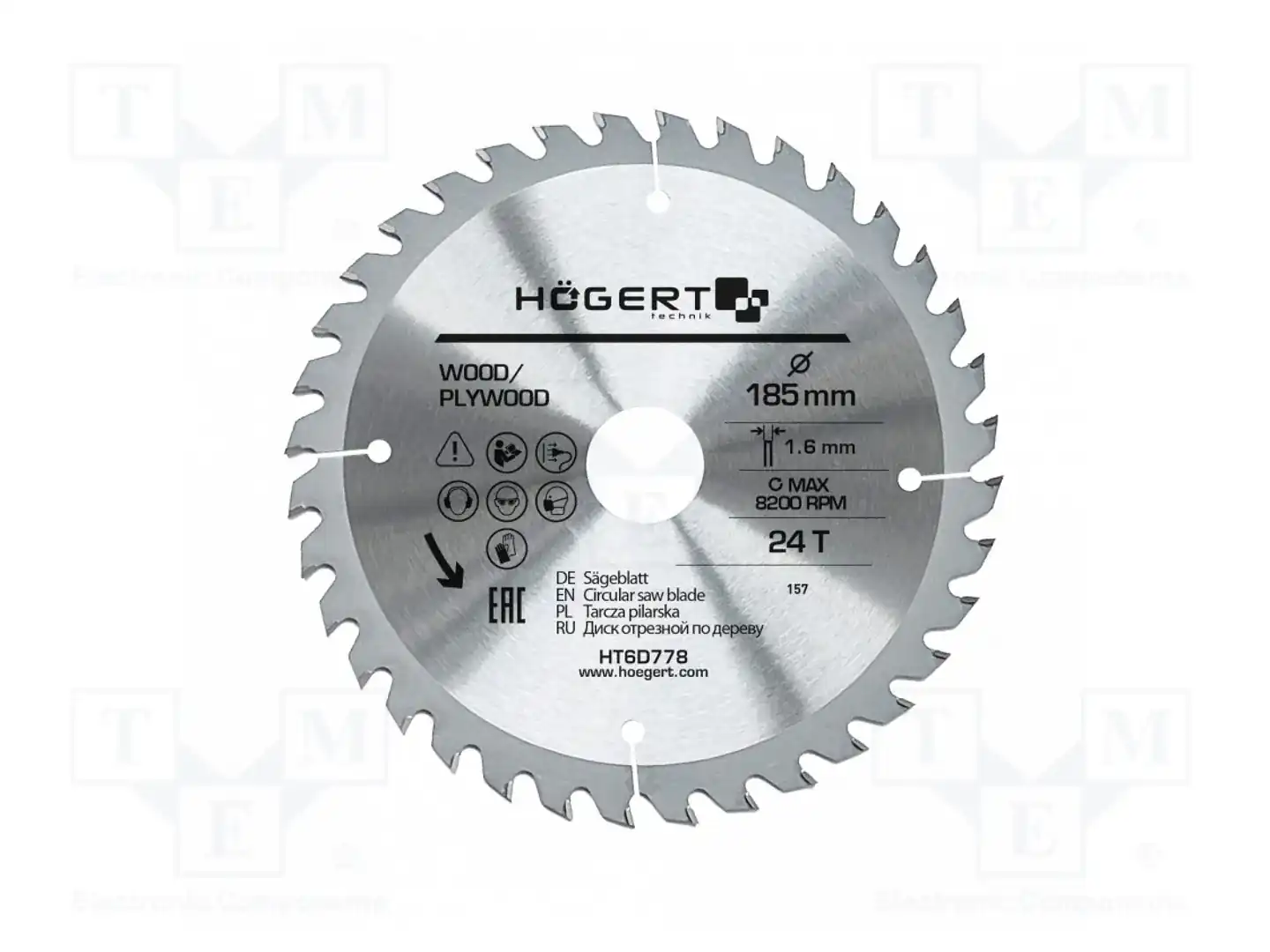 HÖGERT TECHNIK HT6D778 — Диски для резки и шлифовки