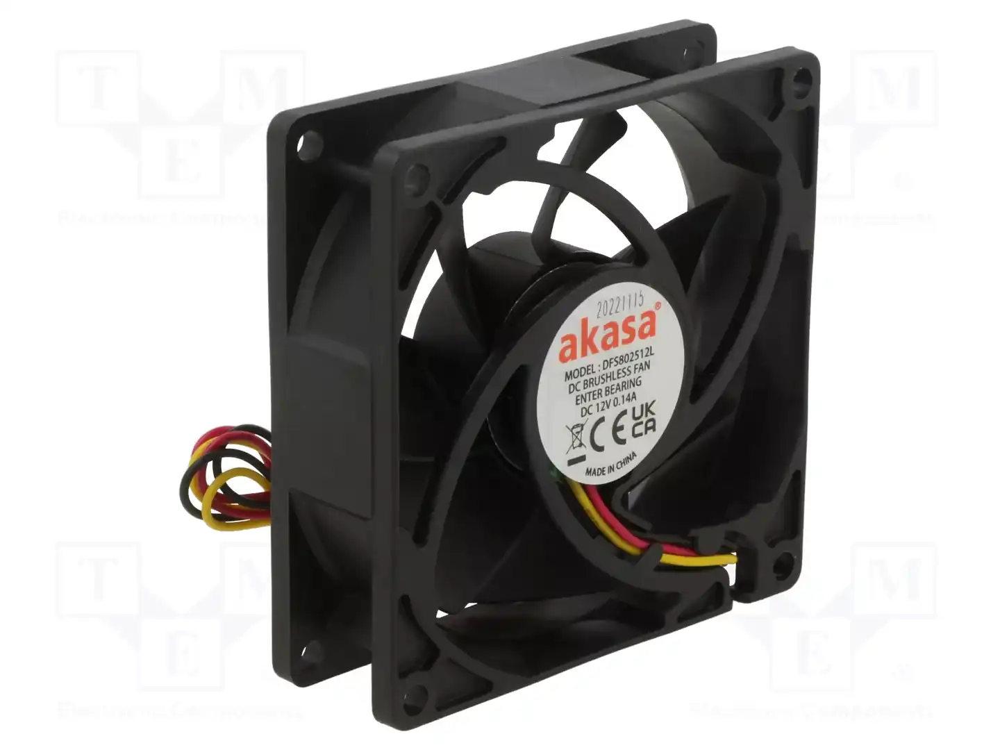 Akasa DFS802512L — Вентиляторы DC 12V