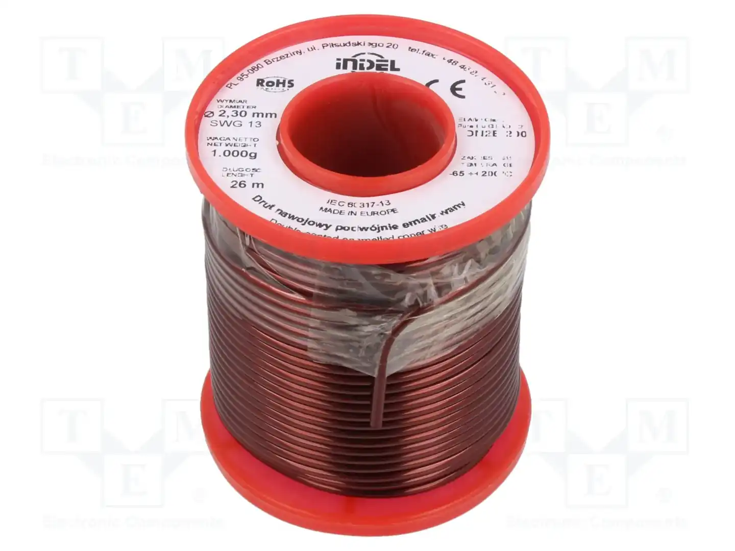 INDEL DN2E2,3-1KG — Проволока обмоточная