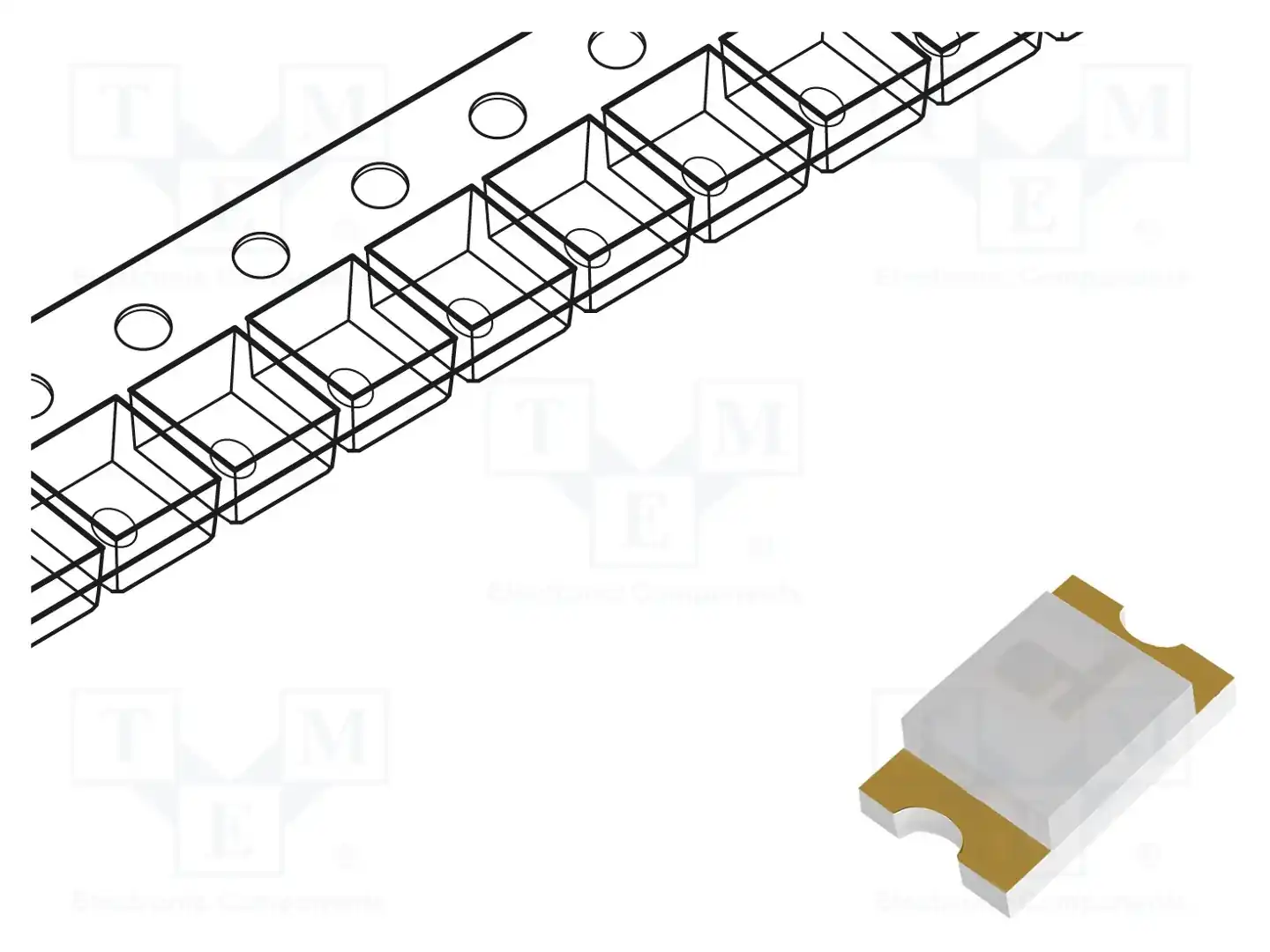 BROADCOM (AVAGO) HSMH-H170 — Светодиоды SMD цветные